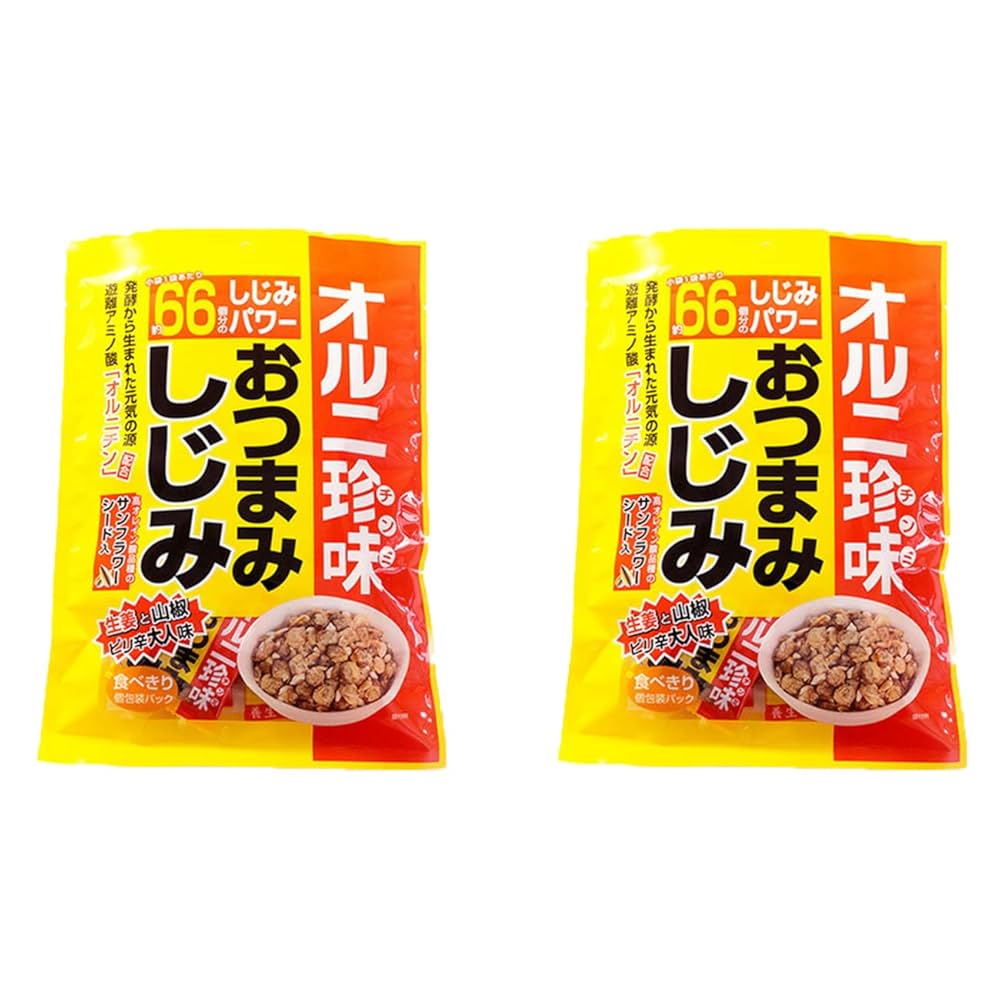 Chili-Ｏさま専用ページ Amazon | おつまみしじみ 62g ×2個 (オルニ珍味) 高オレイン酸